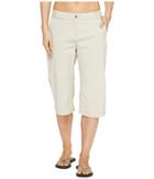 Woolrich Vista Point Eco Rich Convertible Knee Pants (stone) Women's Casual Pants
