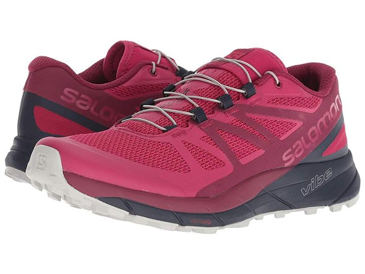 Salomon Sense Ride (cerise/navy Blazer/vapor Blue) Women's Shoes