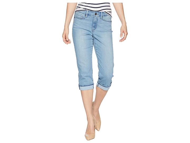 Nydj Petite Petite Marilyn Crop Cuff In Pampelonne (pampelonne) Women's Jeans