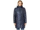 Mountain Hardwear Nitrous Hooded Down Parka (dark Zinc) Women's Coat