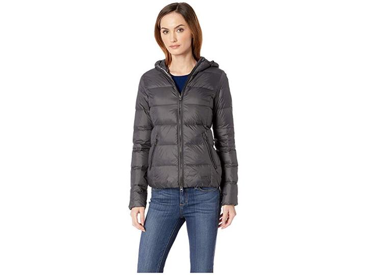 Ilse Jacobsen Light Down Jacket (dark Antracite) Women's Coat