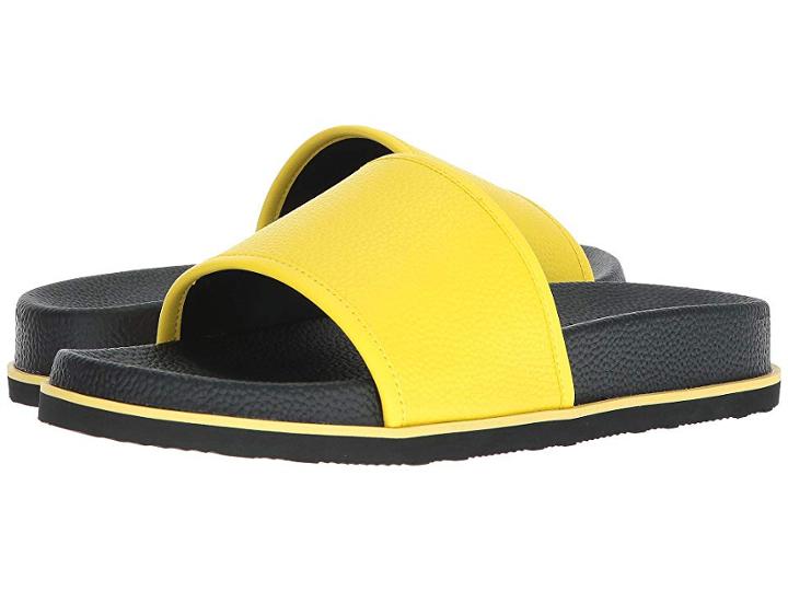 Calvin Klein Mackee (cyber Yellow Tumbled Smooth) Men's Shoes