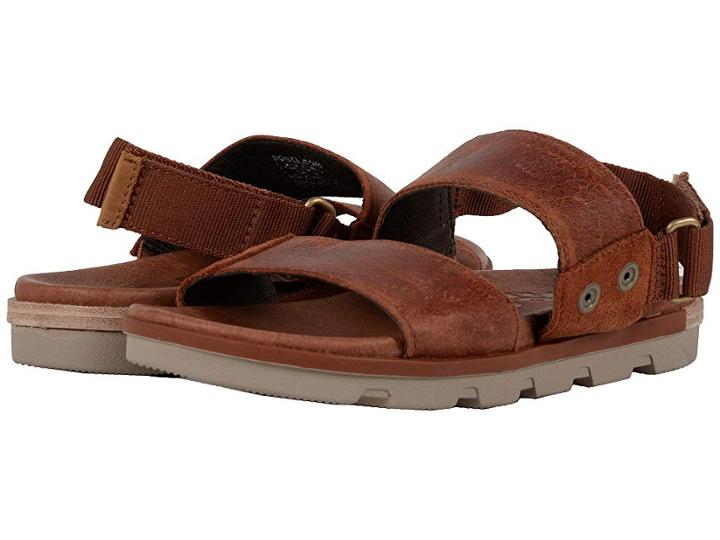 Sorel Torpeda Sandal (rustic Brown/fossil) Women's Shoes