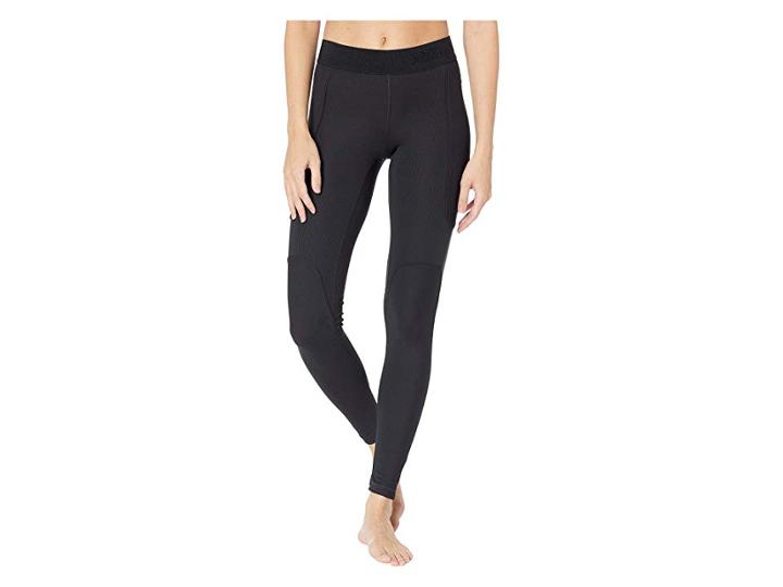 Nike Pro Hypercool Rib Tights (black/clear) Women's Casual Pants