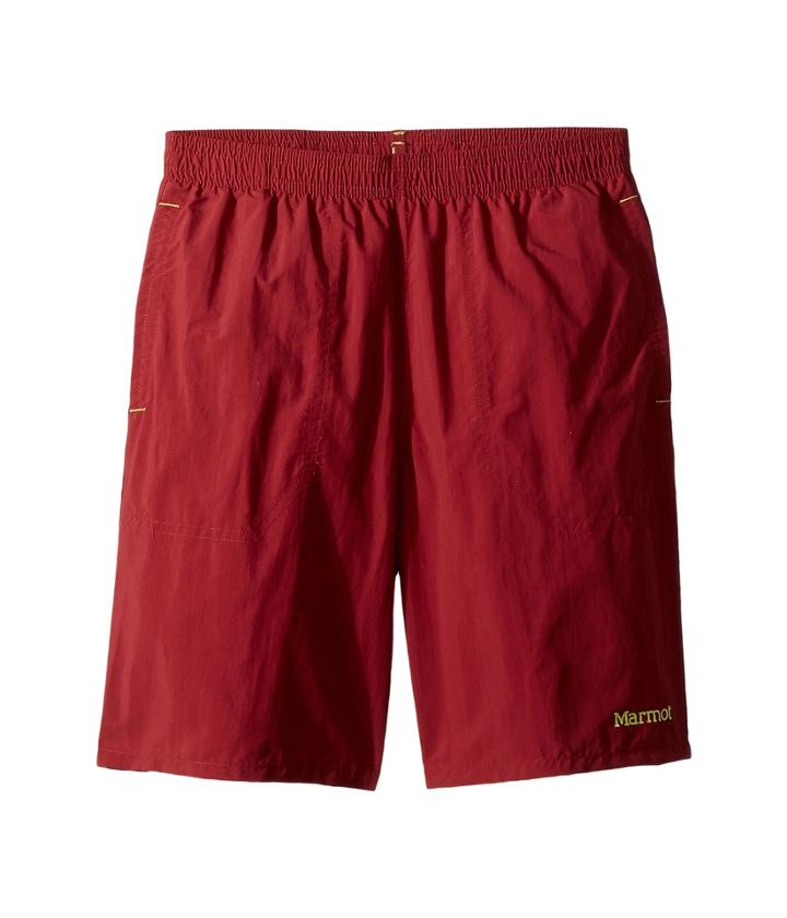 Marmot Kids Og Shorts (little Kids/big Kids) (sienna Red) Boy's Shorts