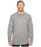 Columbia Big Tall Pilsner Lodge Long Sleeve Shirt (shark Heather) Men's Long Sleeve Button Up