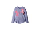Under Armour Kids Ua Interface Big Logo Long Sleeve Top (little Kids) (mirror) Girl's Long Sleeve Pullover