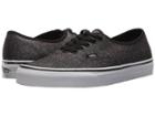 Vans Authentictm ((glitter) Rainbow Black) Skate Shoes