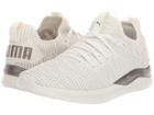 Puma Ignite Flash Luxe (whisper White/metallic Ash) Women's Lace Up Casual Shoes