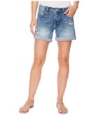 Jag Jeans Alex Boyfriend Shorts In Mid Vintage (mid Vintage) Women's Shorts