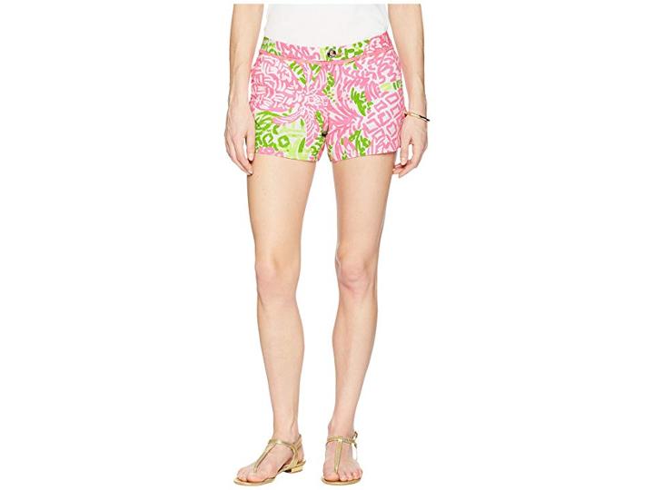 Lilly Pulitzer Adie Shorts (pink Sunset Home Slice) Women's Shorts