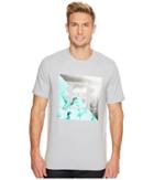 Under Armour King Of The Marsh Photoreal Tee (overcast Gray/medium Heather/black) Men's T Shirt