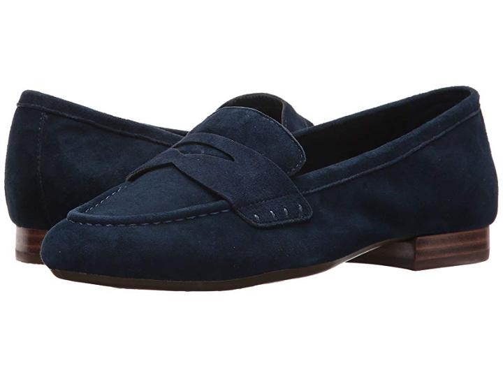 Aerosoles Map Out (navy Suede) Women's  Shoes