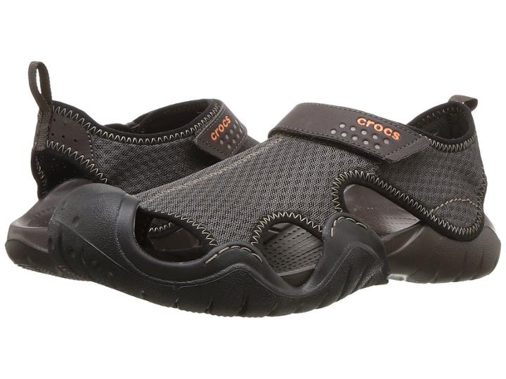 Crocs Swiftwater Sandal (espresso/espresso) Men's Sandals