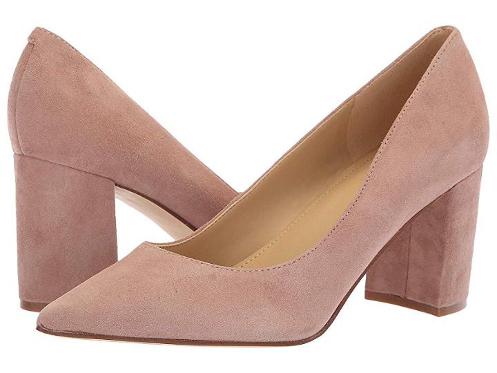 Marc Fisher Ltd Claire (blush New Silky Suede) High Heels
