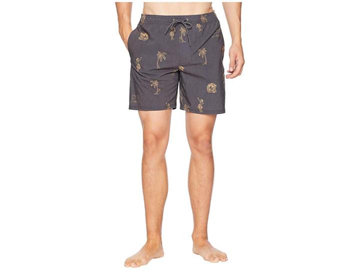 Rip Curl Big Kat Volley Boardshorts (black) Men's Swimwear