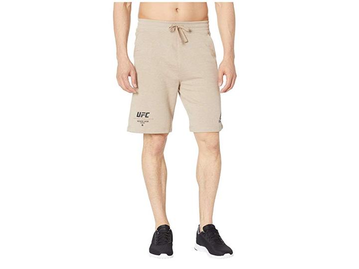 Reebok Ufc Fight Week Shorts (light Sand) Men's Shorts