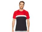 Adidas Club Colorblock Tee (scarlet) Men's T Shirt