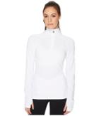 Asics Thermopolis 1/2 Zip (brilliant White) Women's Sweater