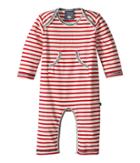 Toobydoo Slim Leg Pocket Jumpsuit (infant) (red/white) Boy's Jumpsuit & Rompers One Piece