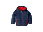 Nike Kids Quilted Jacket (little Kids) (obsidian/university Red) Boy's Coat