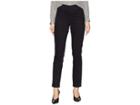 Tribal Pull-on Five-pocket Twill Pants (black) Women's Casual Pants