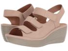 Clarks Reedly Juno (sand Nubuck) Women's Wedge Shoes