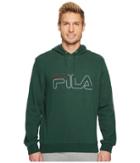 Fila Brooklyn Hoodie (hunter Green Heather) Men's Sweatshirt