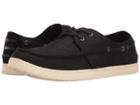Toms Culver Lace-up (black Washed Linen) Men's Lace Up Casual Shoes