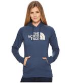 The North Face Half Dome Hoodie (blue Wing Teal/vintage White) Women's Sweatshirt
