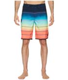 Billabong 73 X Stripe Boardshorts (orange) Men's Swimwear