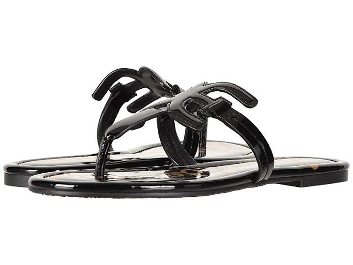 Sam Edelman Carter (black Patent) Women's Sandals