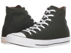 Converse Chuck Taylor(r) All Star(r) Seasonal Color Hi (utility Green/teak/white) Lace Up Casual Shoes