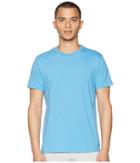 Rvca Vintage Dye Label Tee (lagoon) Men's T Shirt