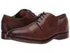 Dockers Hawley Cap Toe Oxford (dark Tan/tan Soft Milled Full Grain/suede) Men's Lace Up Casual Shoes