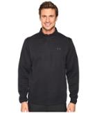 Under Armour Golf Tips Daytona 1/4 Zip (black/black/black) Men's Clothing