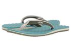 The North Face Base Camp Mini (bristol Blue/vintage White) Women's Toe Open Shoes