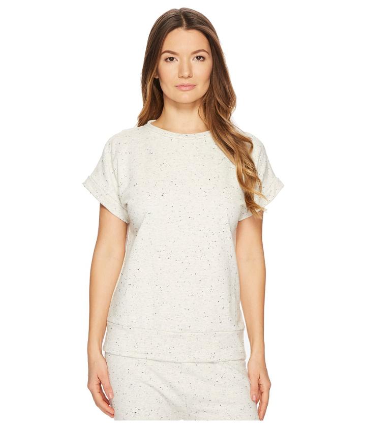 Maison Du Soir Meryl Top (ivory Speckle) Women's Clothing