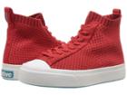 Native Kids Shoes Jefferson 2.0 High Lite (little Kid) (torch Red/shell White) Kids Shoes