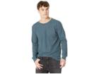 Billabong Essential Thermal Top (dark Slate Heather) Men's Long Sleeve Button Up