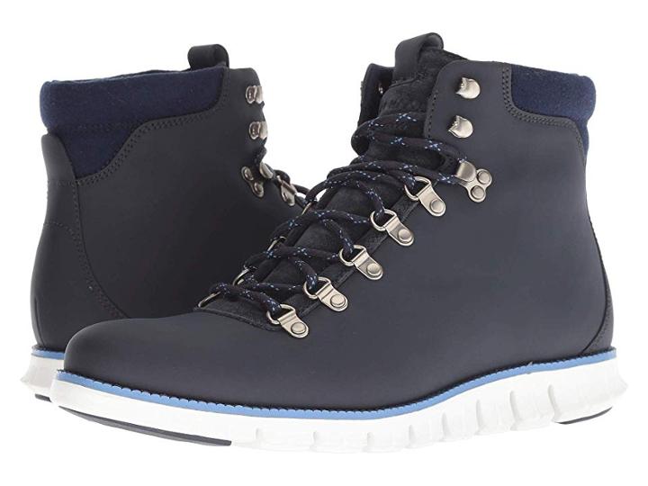 Cole Haan Zerogrand Hiker (navy Ink Leather/skyline/optic White) Men's Shoes
