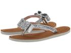 Kate Spade New York Icarda (silver Glitter/silver Metallic Nappa) Women's Sandals
