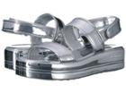 Michael Michael Kors Peggy Sandal (silver) Women's Sandals