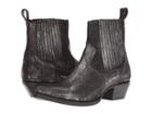 Frye Sacha Chelsea (anthracite Metallic Brush-off) Women's  Boots