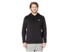 Nike Big Tall Nsw Club Jersey Pullover Hoodie (black/white) Men's Sweatshirt