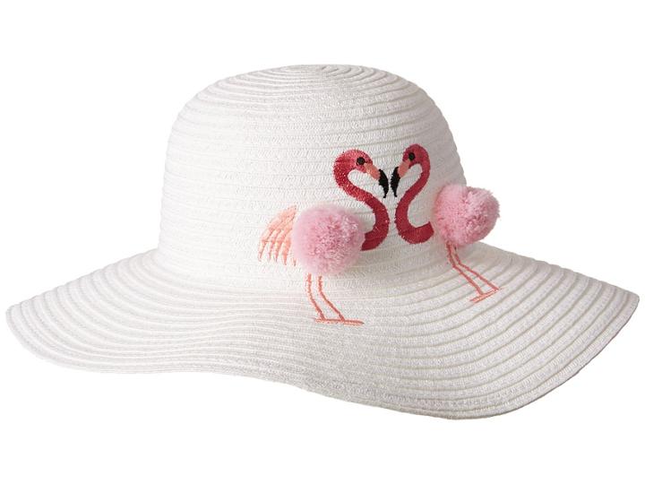 Collection Xiix Pom Pom Kitsch Floppy (white) Caps