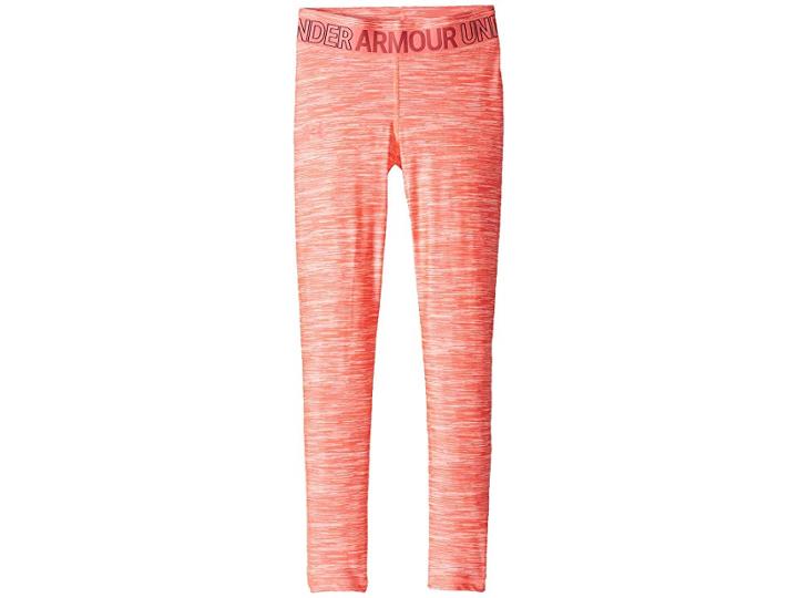 Under Armour Kids Heatgear(r) Armour Novelty Leggings (big Kids) (brilliance/brilliance) Girl's Casual Pants