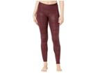 Nike Pro Metallic Dots Print Tights (burgundy Crush/black) Women's Casual Pants