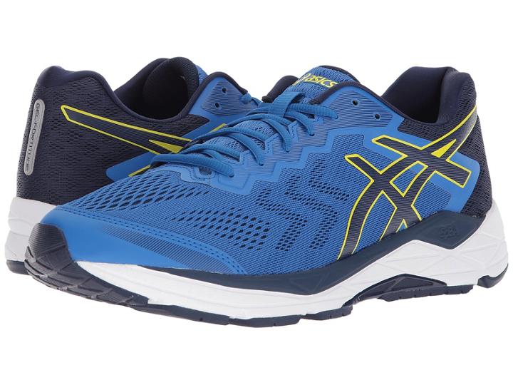 Asics Gel-fortitude(r) 8 (victoria Blue/indigo Blue/sulphur Spring) Men's Running Shoes
