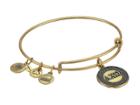 Alex And Ani Alpha Chi Omega Charm Bangle (rafaelian Gold Finish) Bracelet